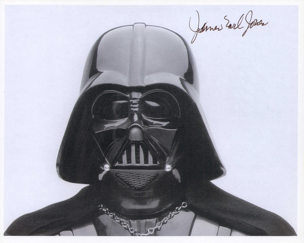 James Earl Jones as Darth Vader in Star Wars: A New Hope Signed 8x10 Photo