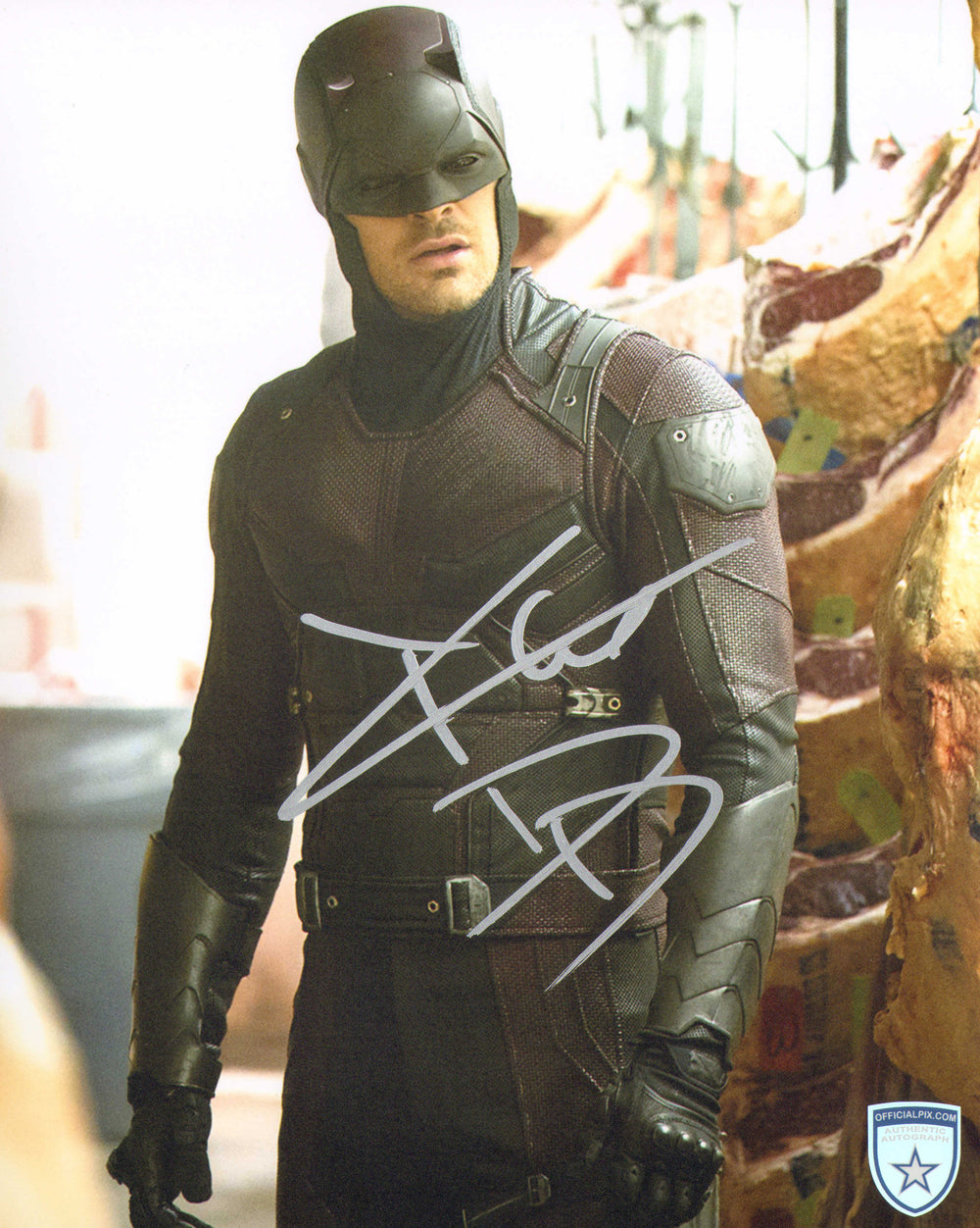 Charlie Cox as Matt Murdock / Daredevil in Daredevil (Official Pix) Signed 8x10 Photo with Character Name