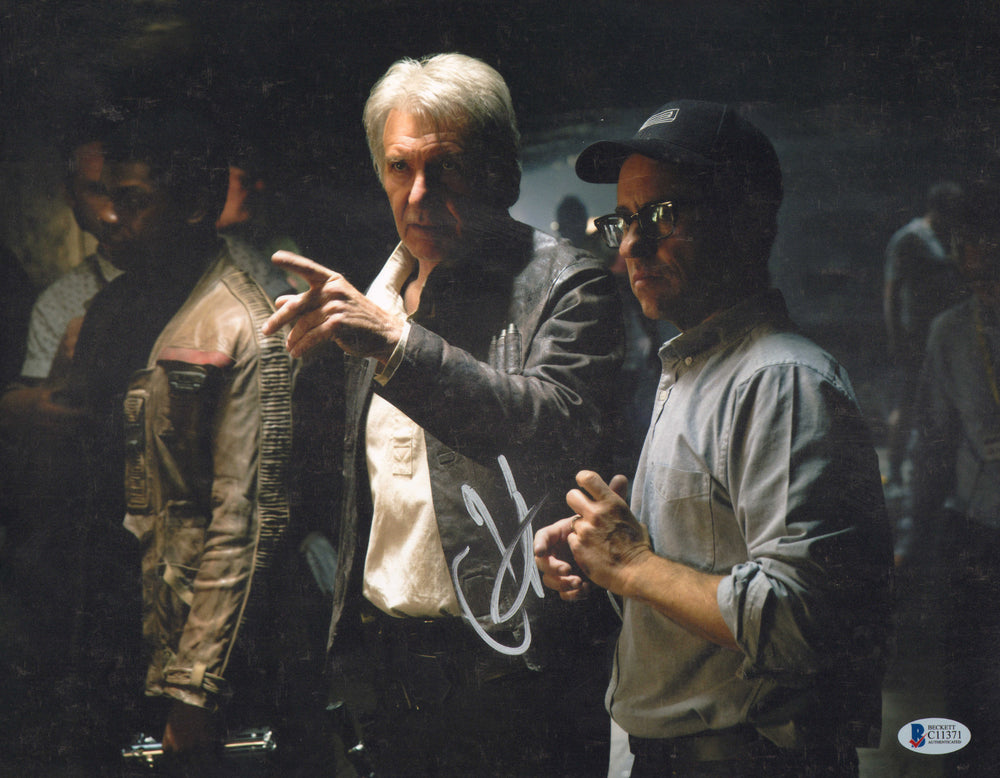 J.J. Abrams Director of Star Wars: The Force Awakens (Beckett / SWAU) Signed 11x14 Photo