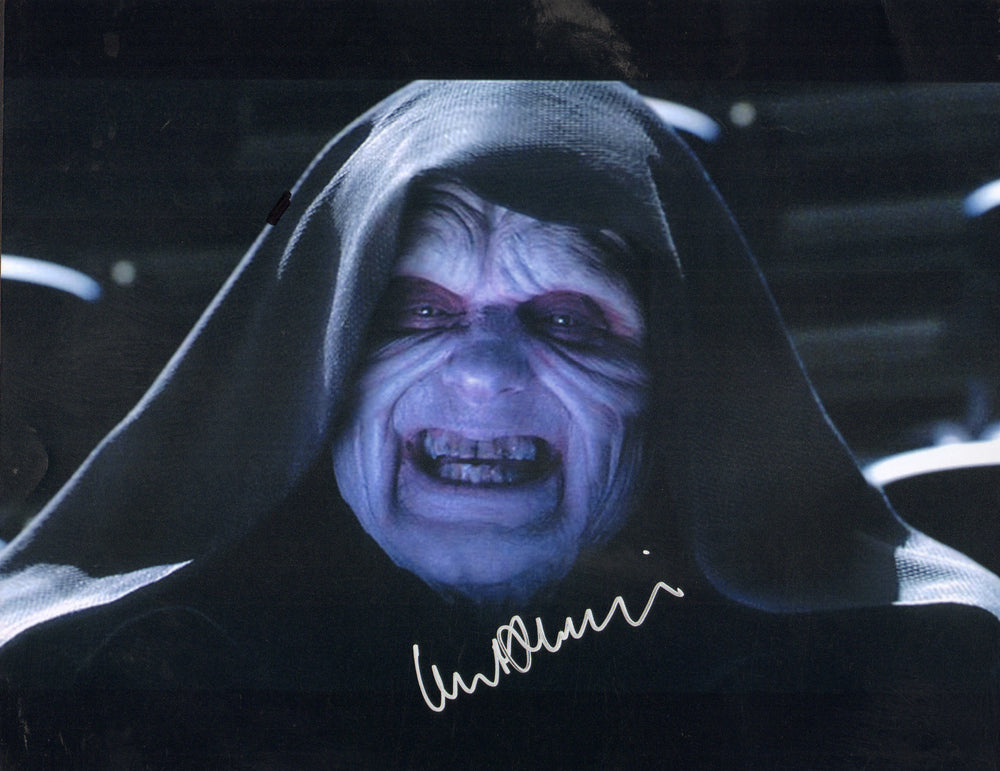 Ian McDiarmid as Emperor Palpatine in Star Wars Episode III: Revenge of the Sith Signed 11x14 Photo