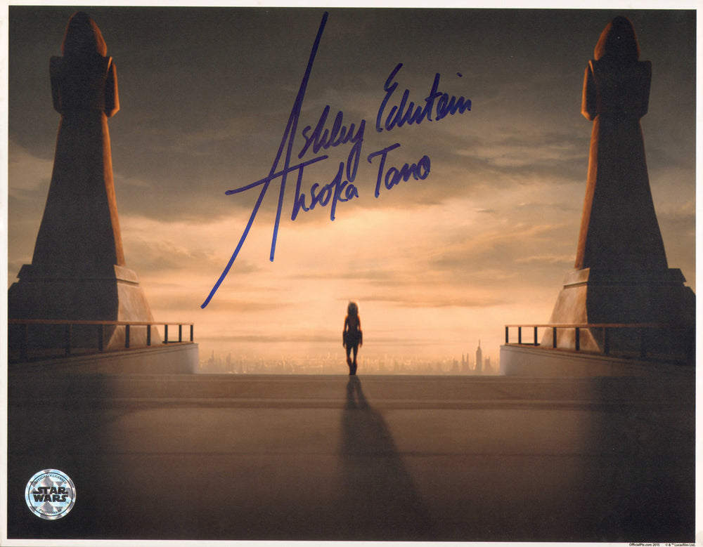 Ashley Eckstein as Ahsoka Tano in Star Wars: The Clone Wars (Official Pix) Signed 11x14 Photo with Character Name