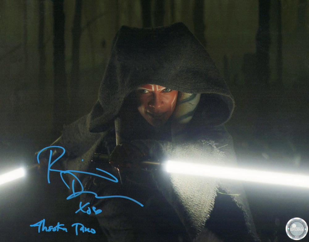 Rosario Dawson as Ahsoka Tano in Star Wars: The Mandalorian (SWAU) Signed 11x14 Photo with Character Name