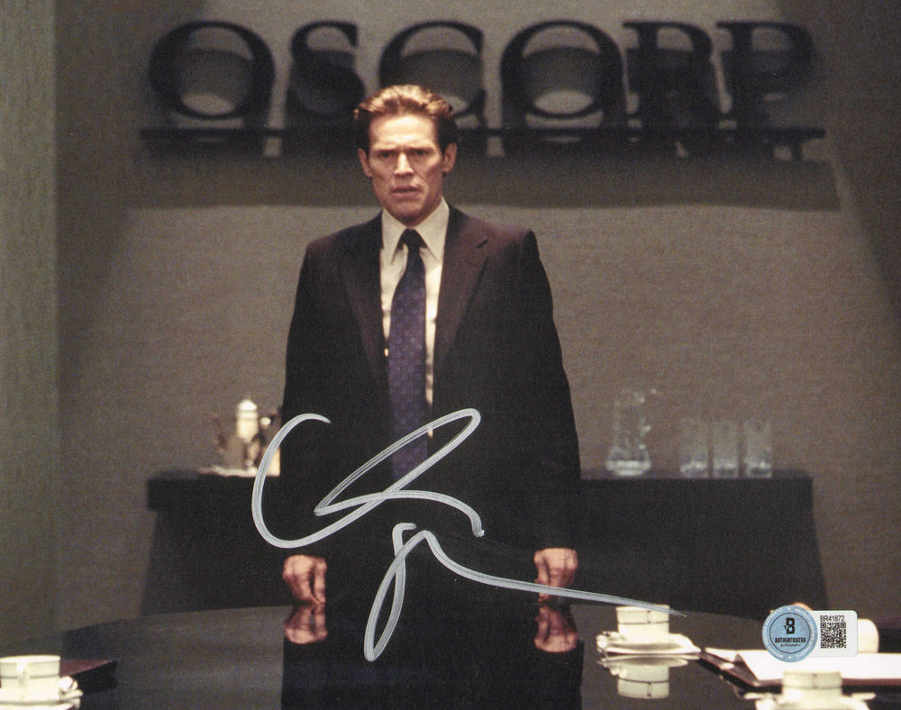 Willem Dafoe as Norman Osborn in Spider-Man (Beckett) Signed 8x10 Photo