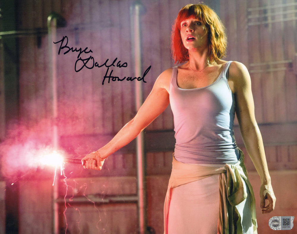 Bryce Dallas Howard as Claire Dearing in Jurassic World (SWAU) Signed 11x14 Photo
