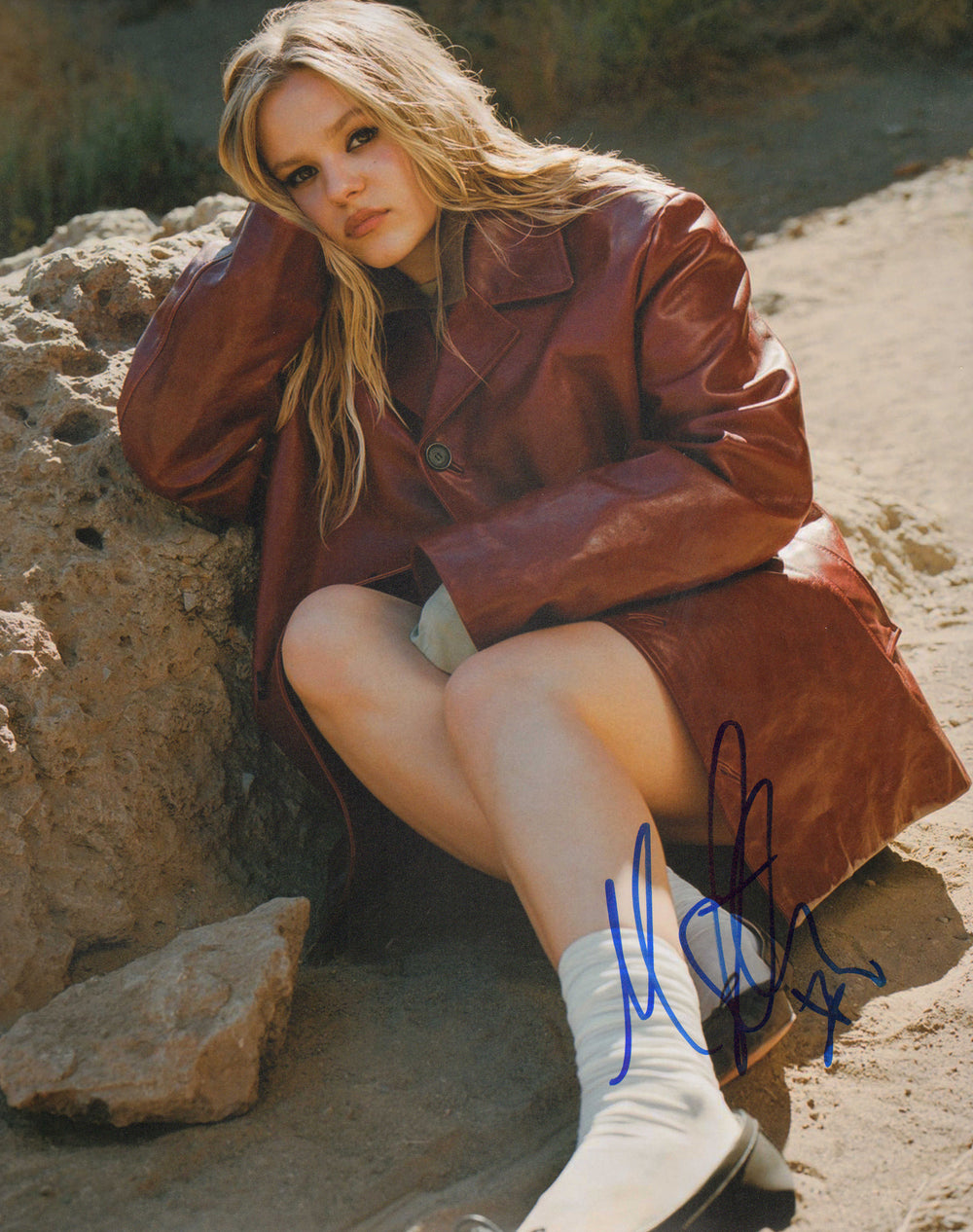 Maisy Stella from My Old Ass & Nashville Signed 11x14 Photo