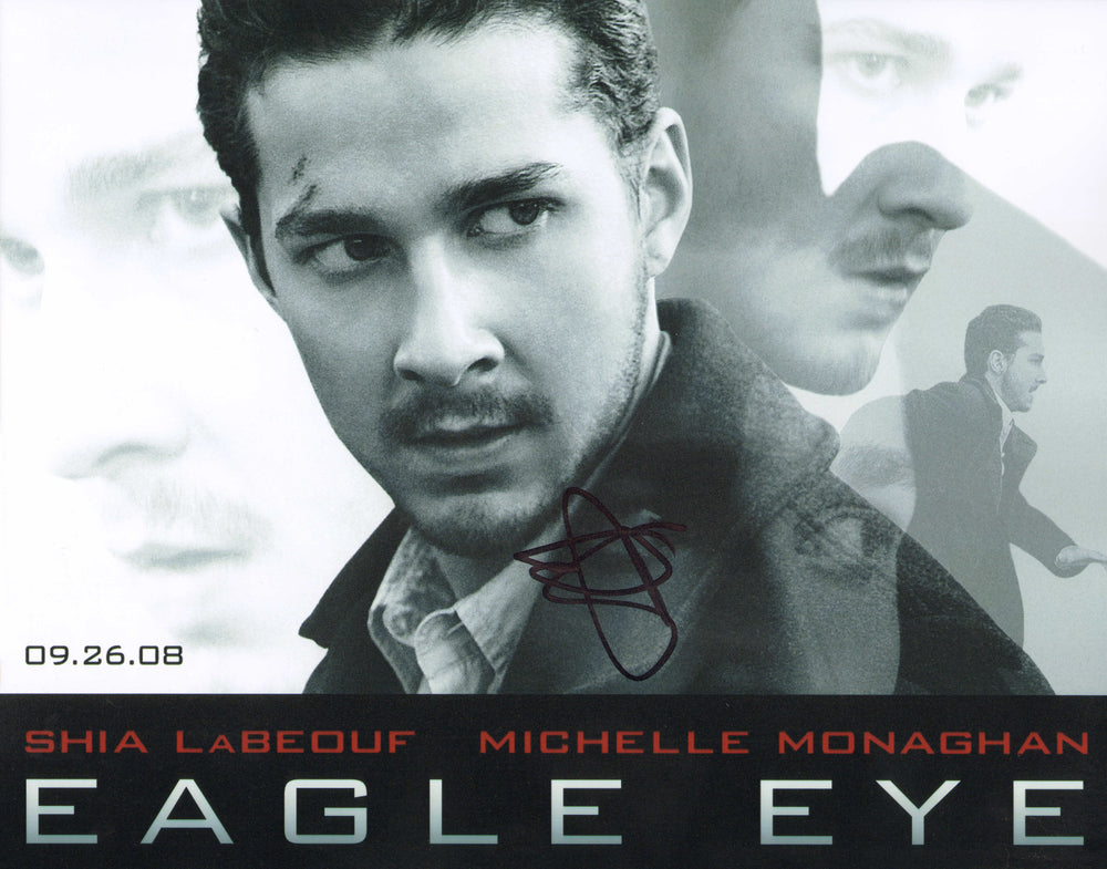 Shia LaBeouf as Jerry Shaw in Eagle Eye Signed 11x14 Photo