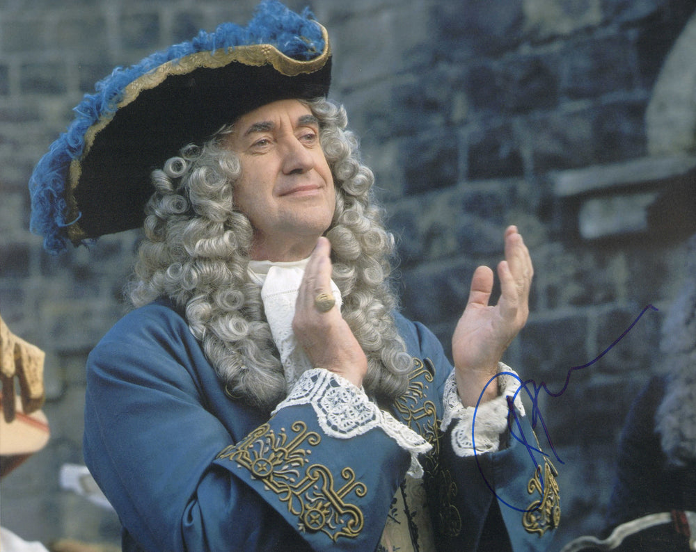 Jonathan Pryce as Govenor Weatherby Swann in Pirates of the Caribbean Signed 11x14 Photo
