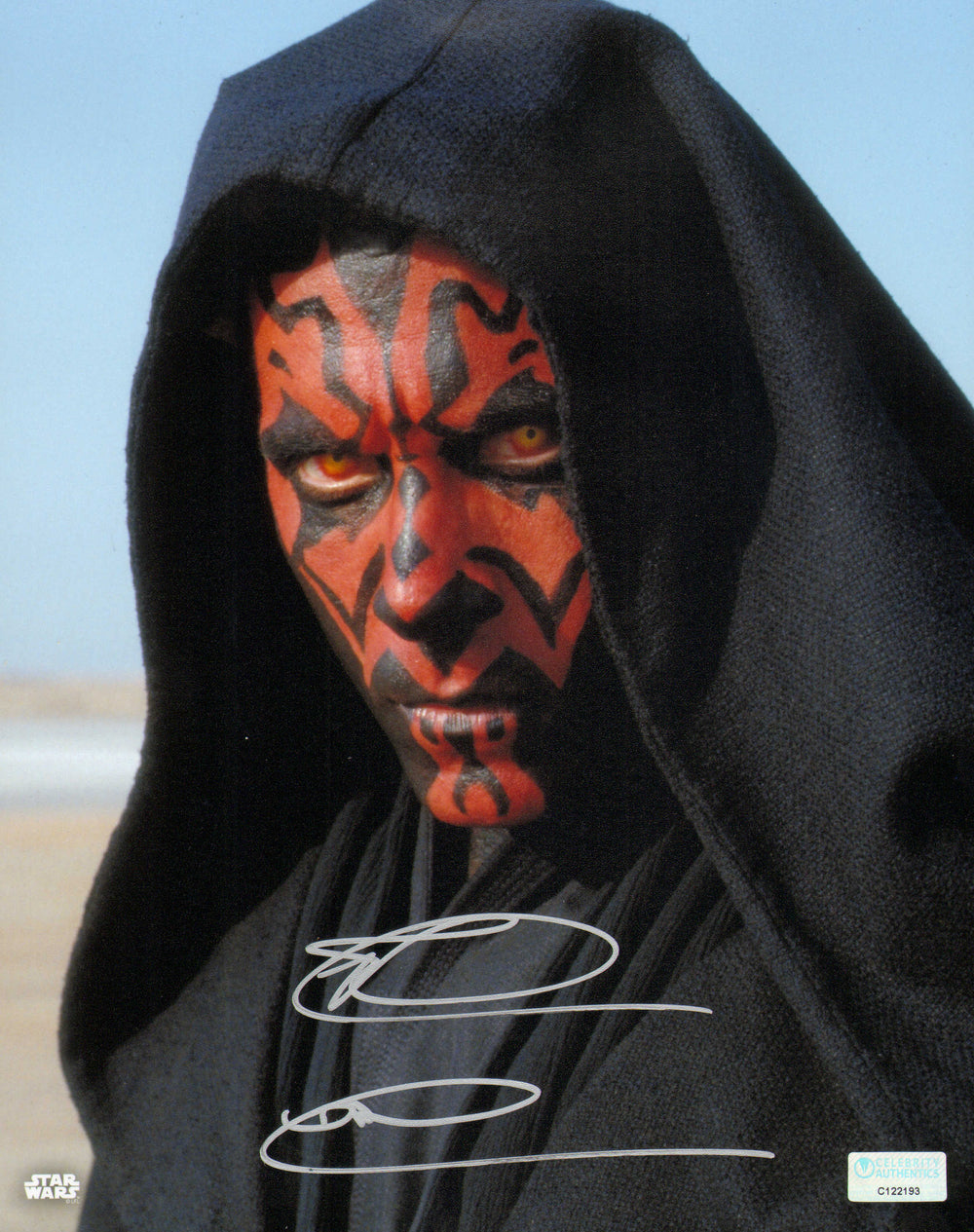 Ray Park as Darth Maul in Star Wars Episode I: The Phantom Menace (Celebrity Authentics) Signed 8x10 Photo