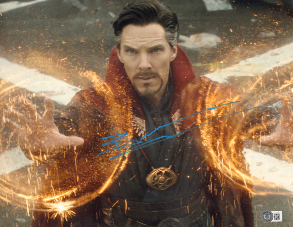 Benedict Cumberbatch as Doctor Strange in Doctor Strange (Beckett) Signed 11x14 Photo