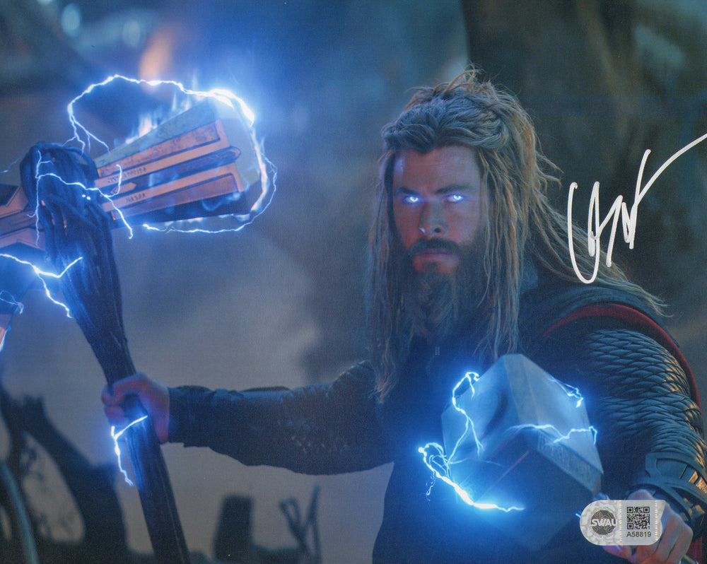 Chris Hemsworth as Thor in Avengers: Endgame (SWAU) Signed 8x10 Photo