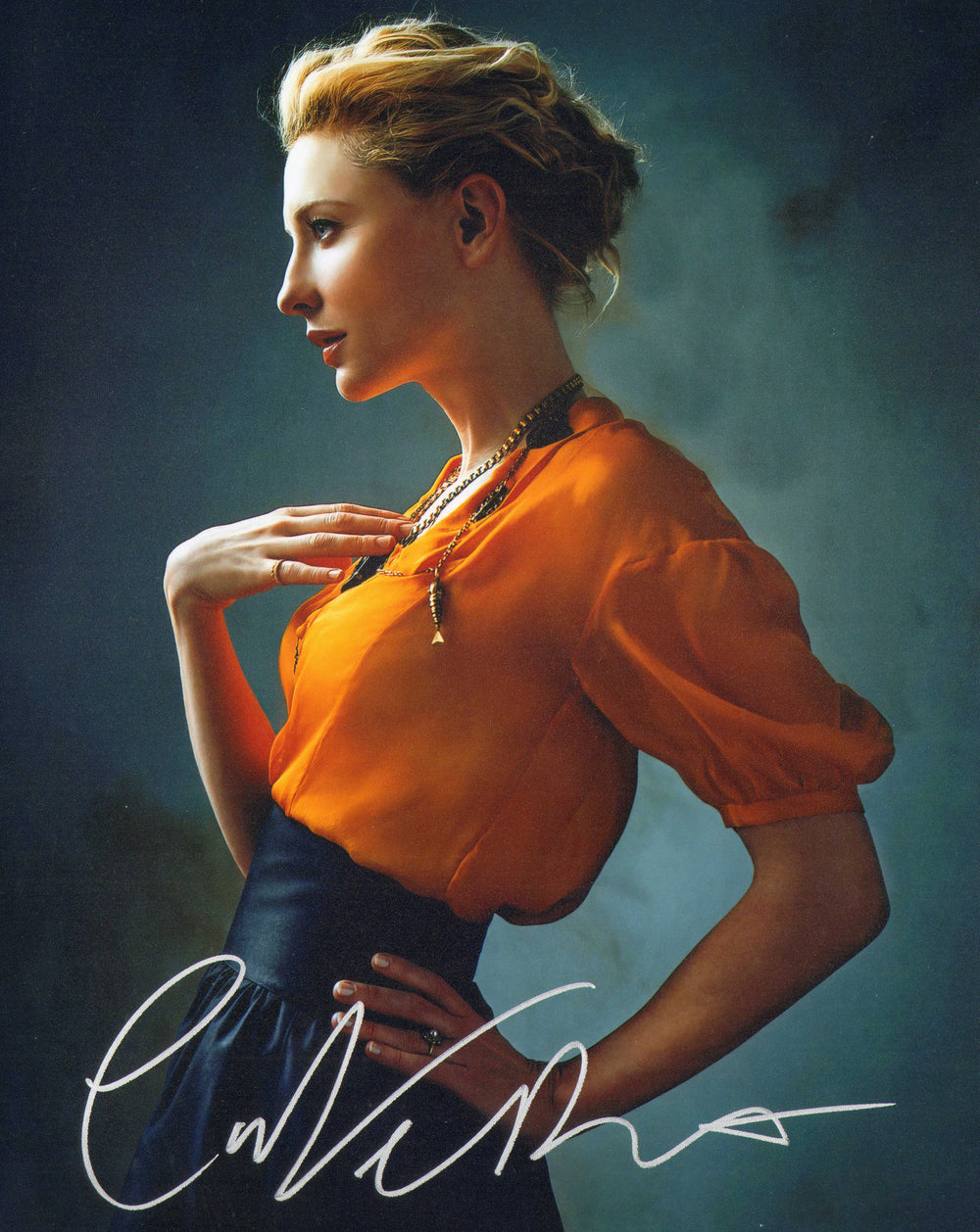 Cate Blanchett from The Lord of the Rings, Thor: Ragnarok, & Indiana Jones (SWAU) Signed 8x10 Photo