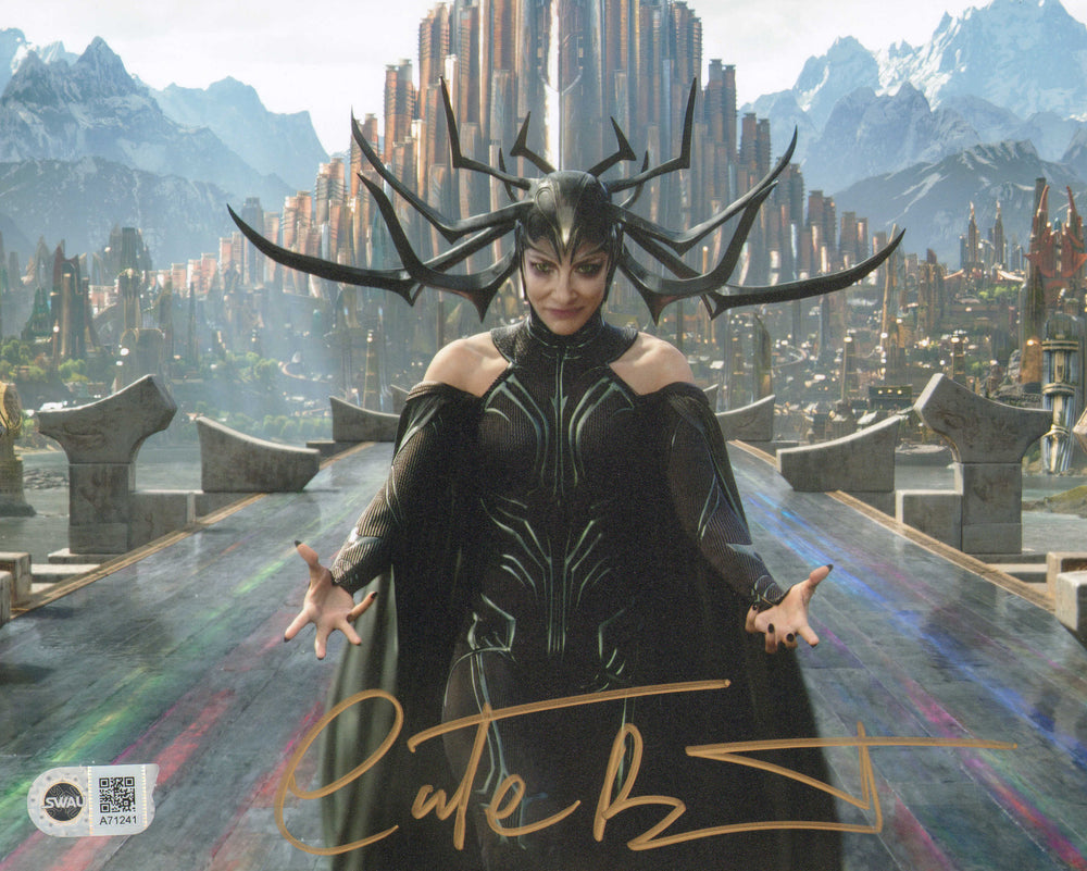 Cate Blanchett as Hela in Thor: Ragnarok (SWAU) Signed 8x10 Photo