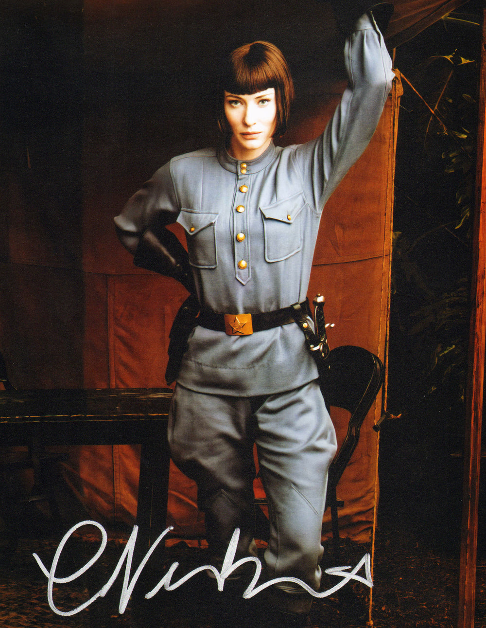 Cate Blanchett as Irina Spalko in Indiana Jones & the Kingdom of the Crystal Skull (SWAU) Signed 8x10 Photo