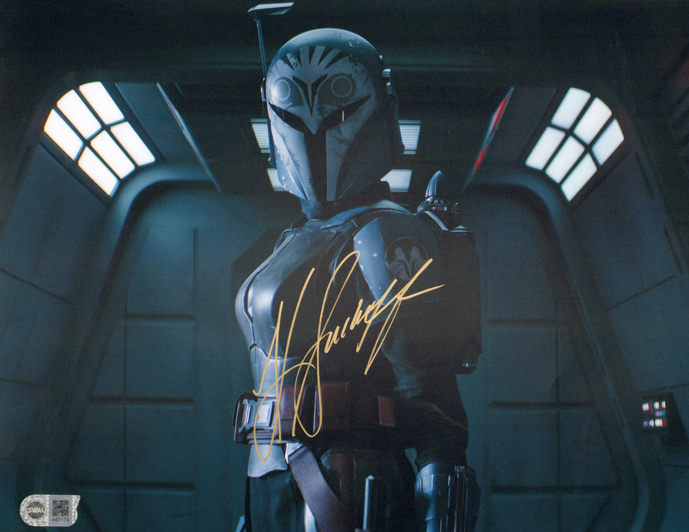 Katee Sackhoff as Bo-Katan in Star Wars: The Mandalorian (SWAU) Signed 11x14 Photo