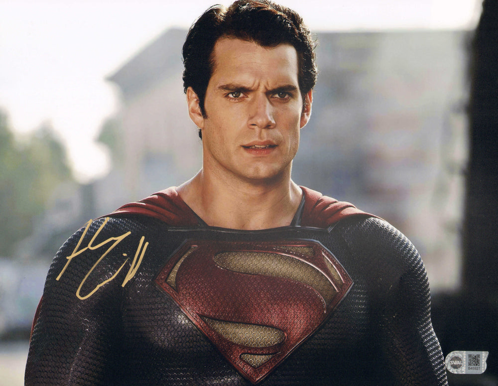 Henry Cavill as Superman in Superman: Man of Steel (SWAU) Signed 11x14 Photo