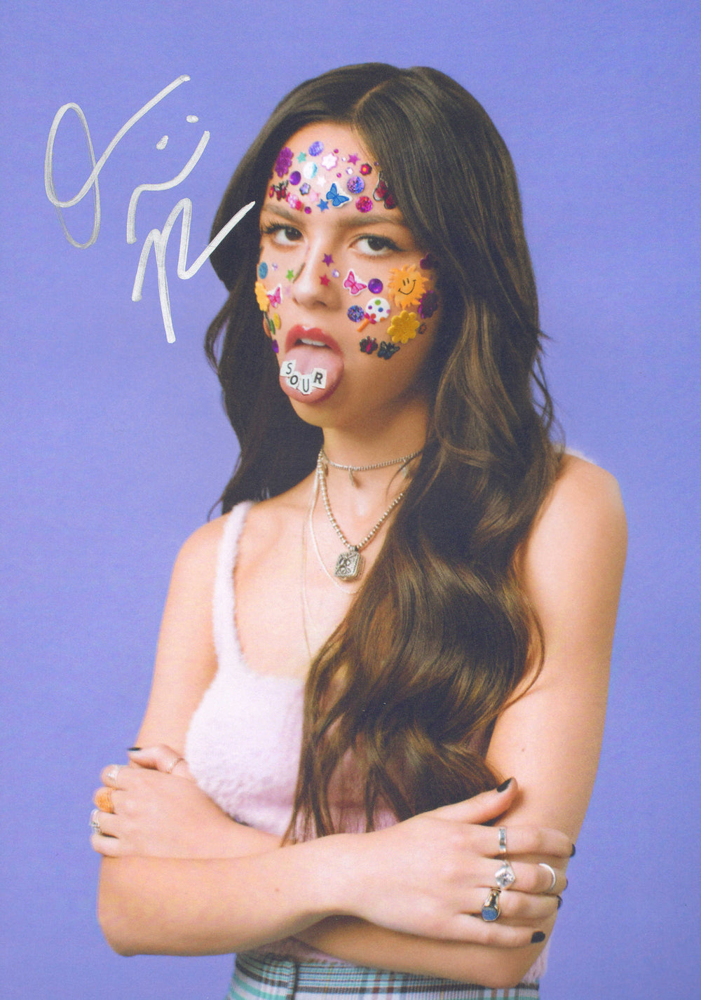 Olivia Rodrigo Singer & Songwriter Signed 8x12 Photo
