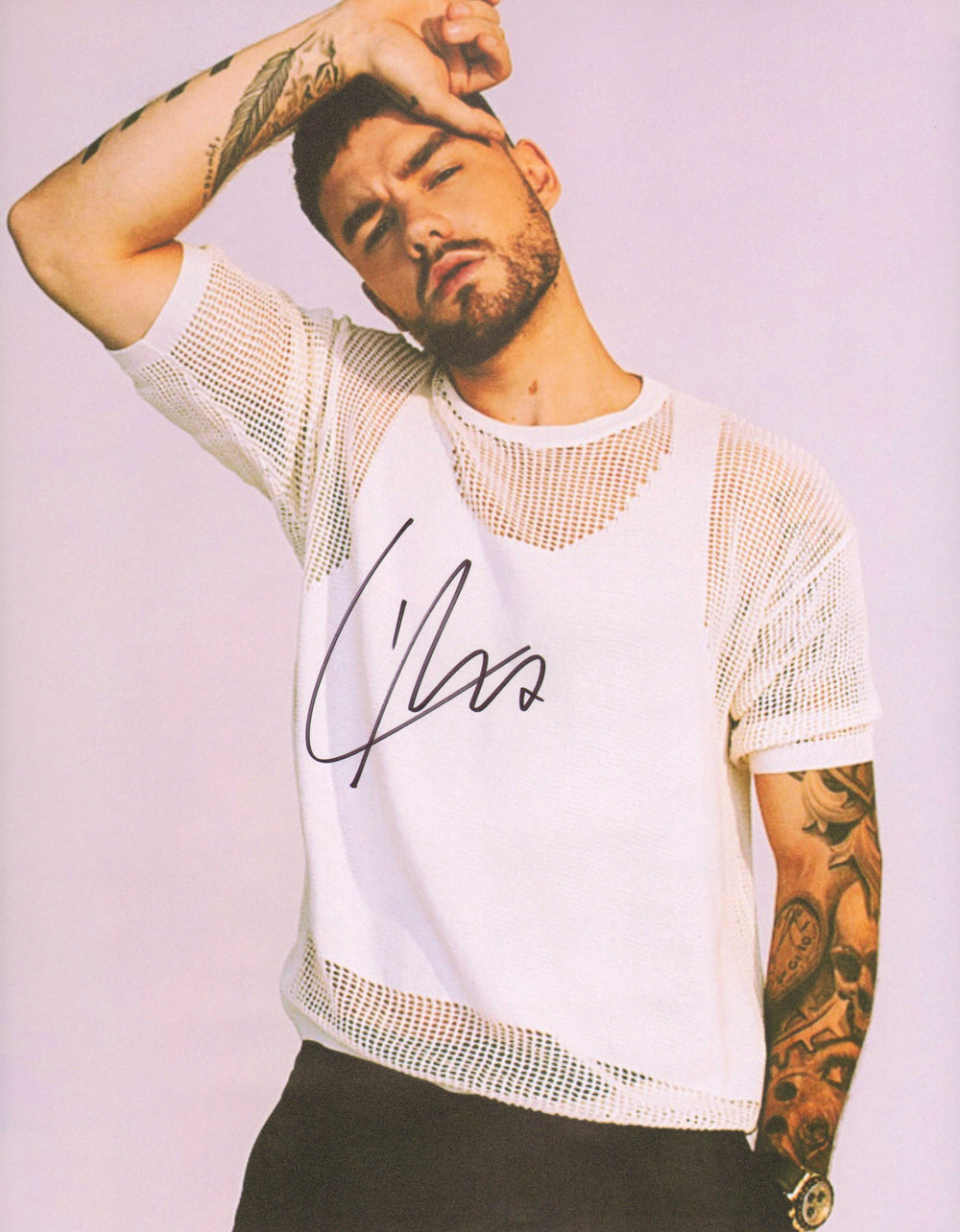 Liam Payne Singer from One Direction Signed 11x14 Photo