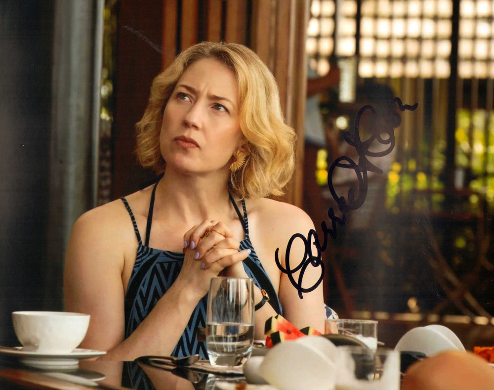Carrie Coon as Laurie in The White Lotus Signed 8x10 Photo