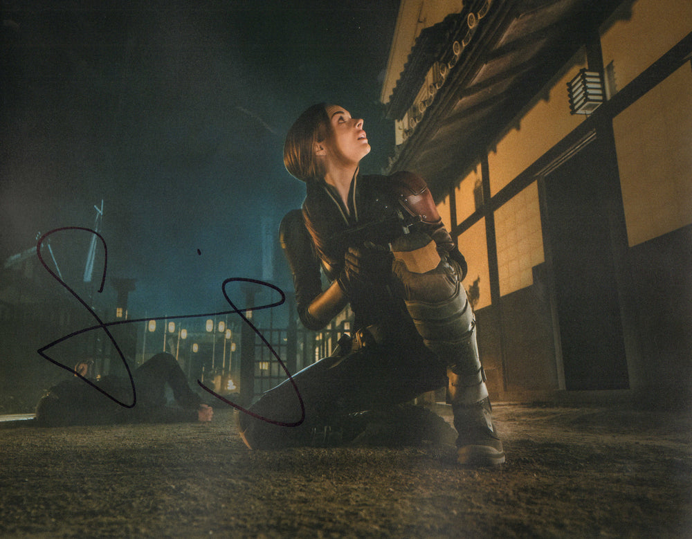 Samara Weaving as Scarlett in Snake Eyes: G.I. Joe Origins Signed 11x14 Photo