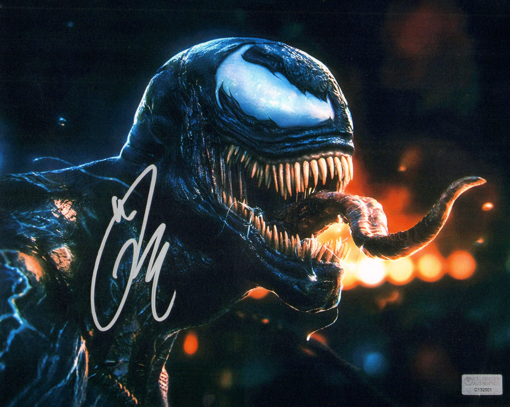 Tom Hardy as Eddie Brock / Venom in Venom (Celebrity Authentics) Signed 8x10 Photo