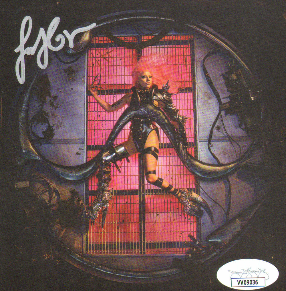 Dawn Of Chromatica CD Album Insert (JSA) Signed by Lady Gaga