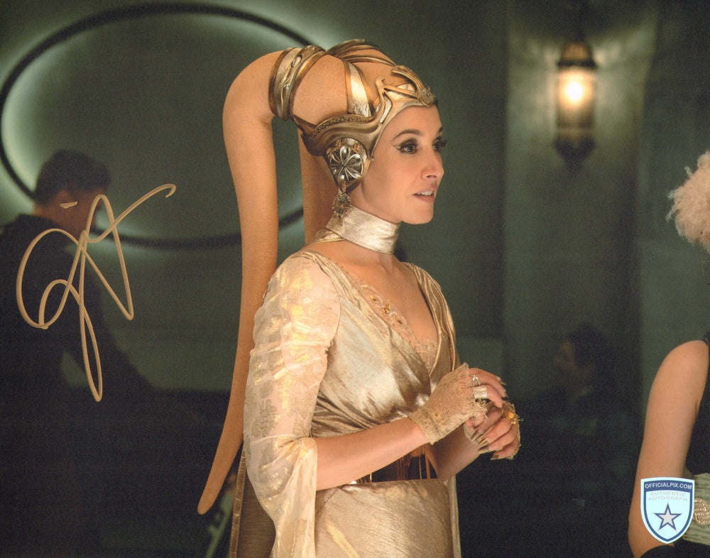 Jennifer Beals as Garsa Fwip in Star Wars: The Book of Boba Fett (Official Pix) Signed 8x10 Photo