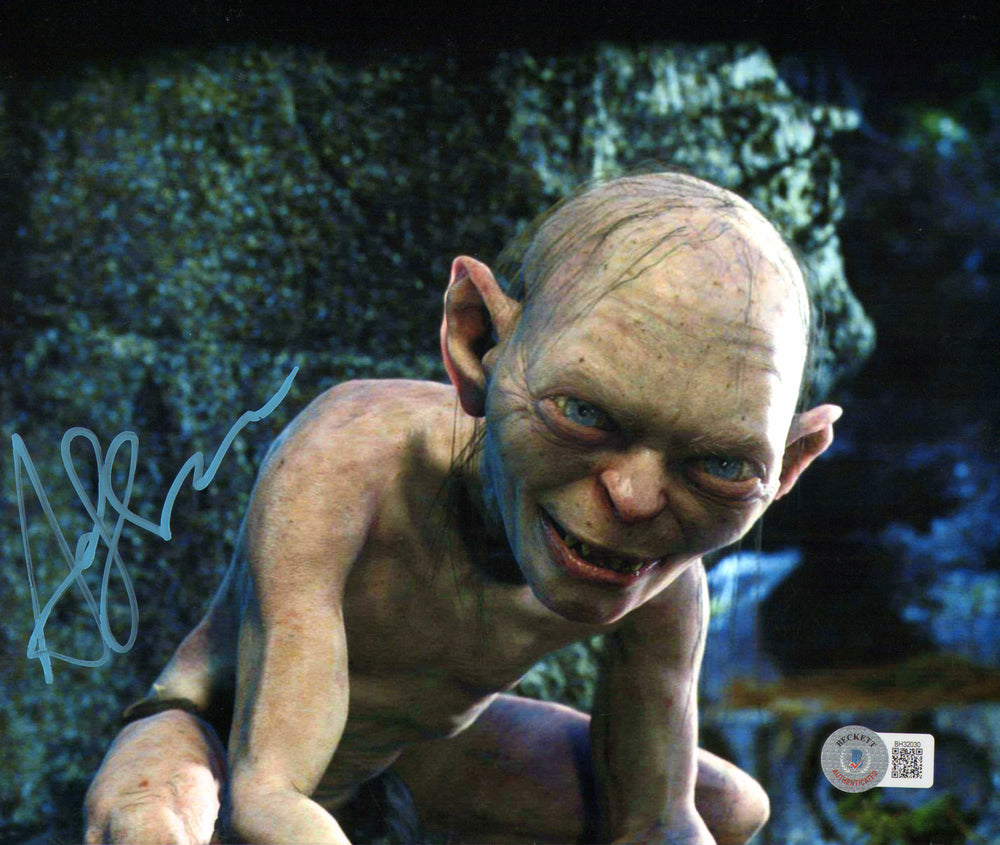 Andy Serkis as Gollum in The Lord of the Rings: The Return of the King (Beckett) Signed 8x10 Photo