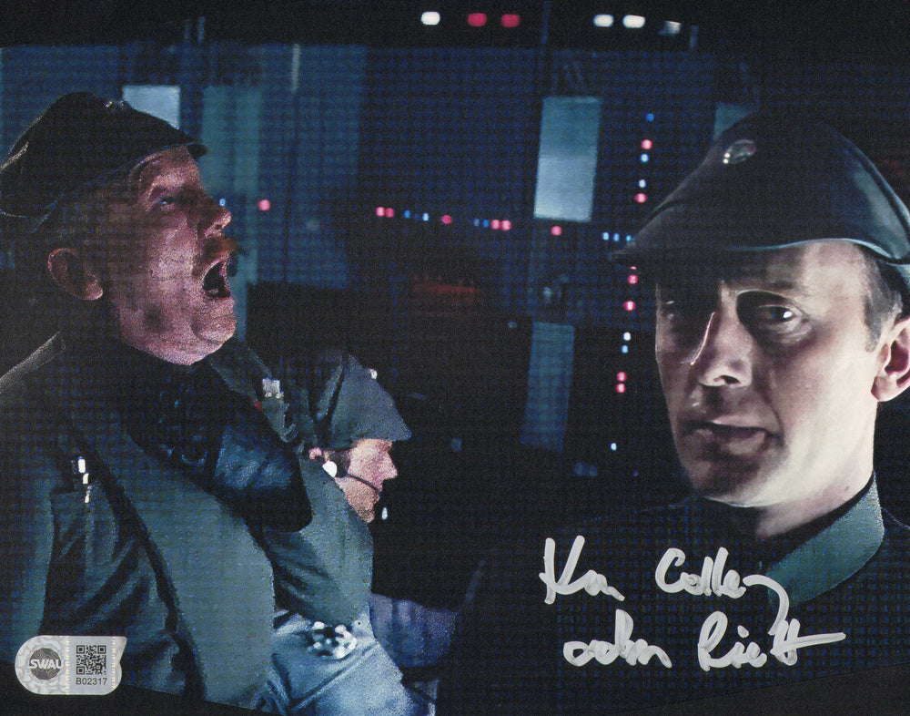 Kenneth Colley as Admiral Piett in Star Wars: The Empire Strikes Back (SWAU) Signed 8x10 Photo with Character Name