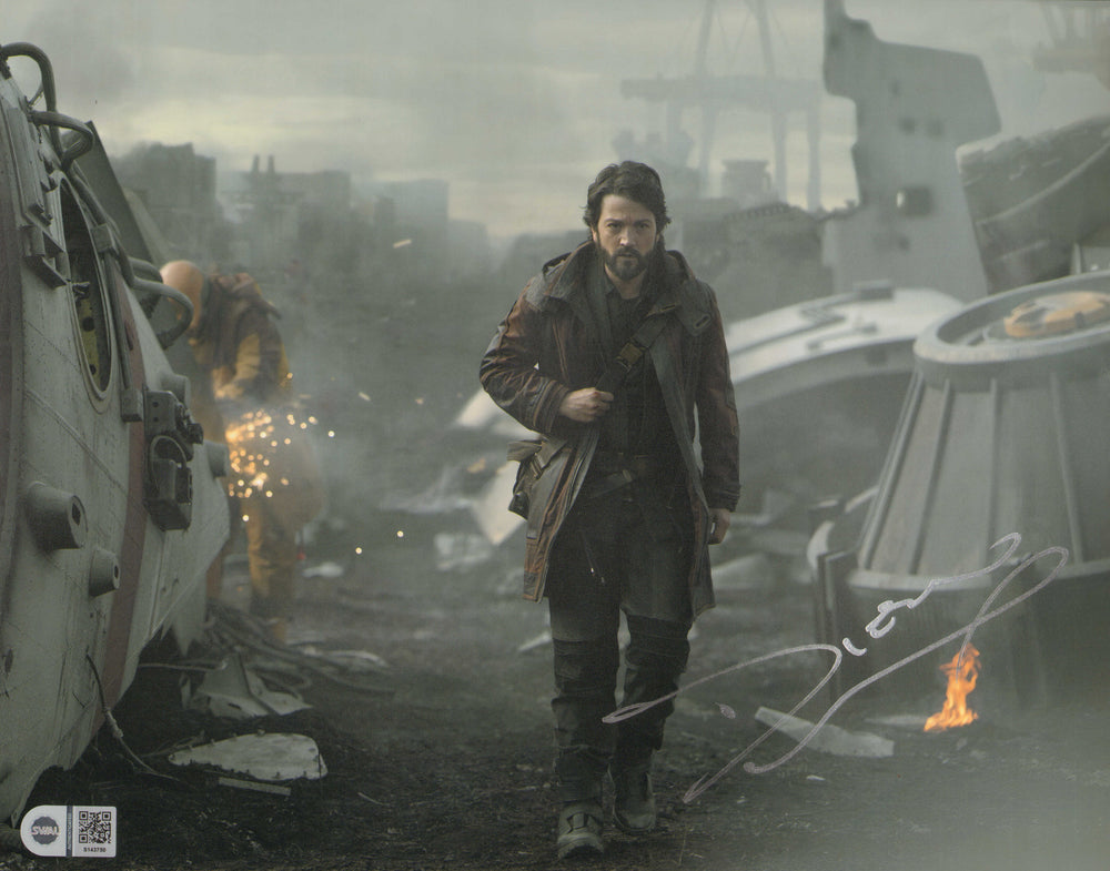 Diego Luna as Cassian Andor in Star Wars: Andor (SWAU) Signed 11x14 Photo