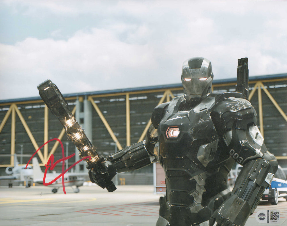 Don Cheadle as War Machine in Captain America: Civil War (SWAU) Signed 11x14 Photo