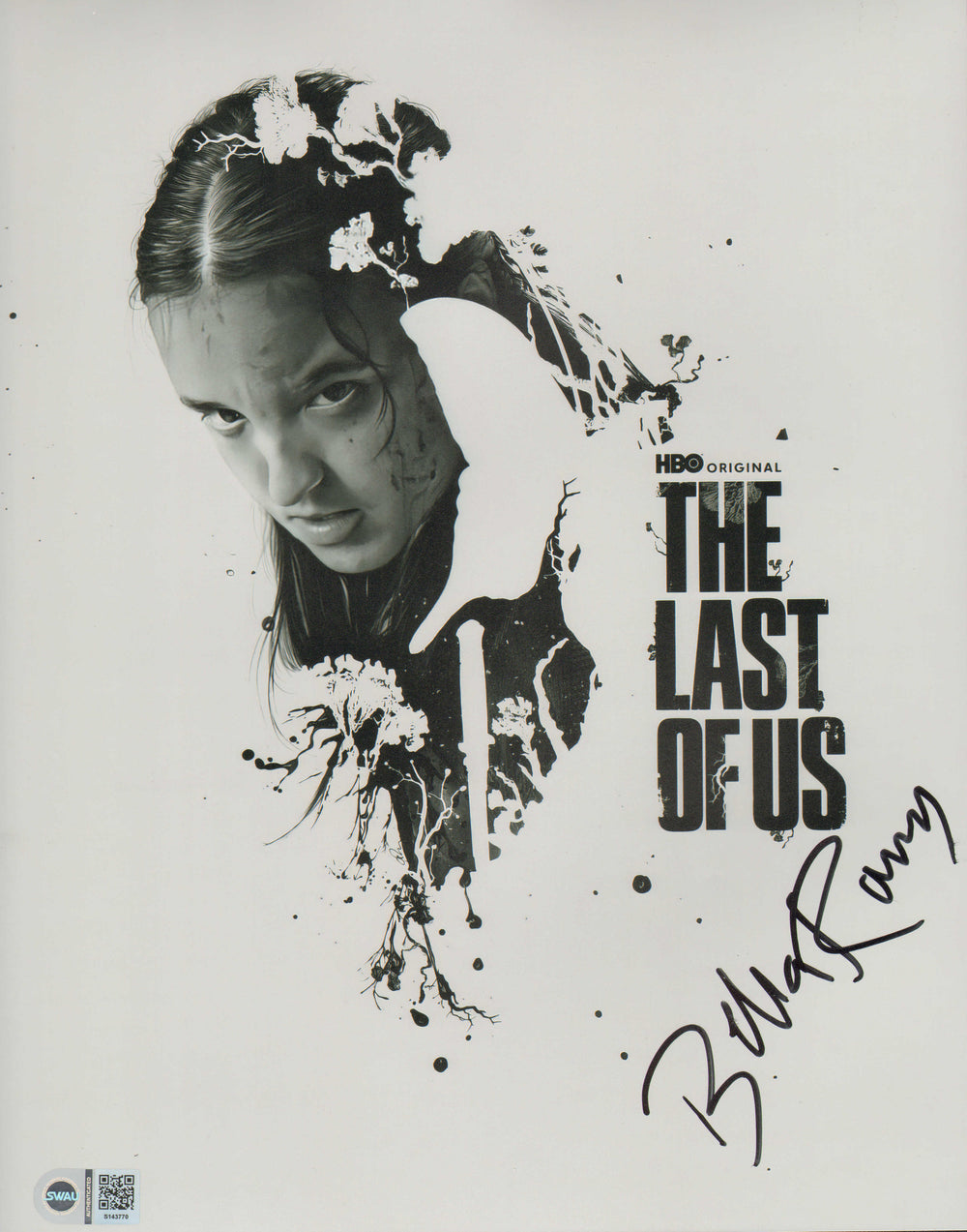 Bella Ramsey as Ellie in The Last of Us (SWAU) Signed 11x14 Photo