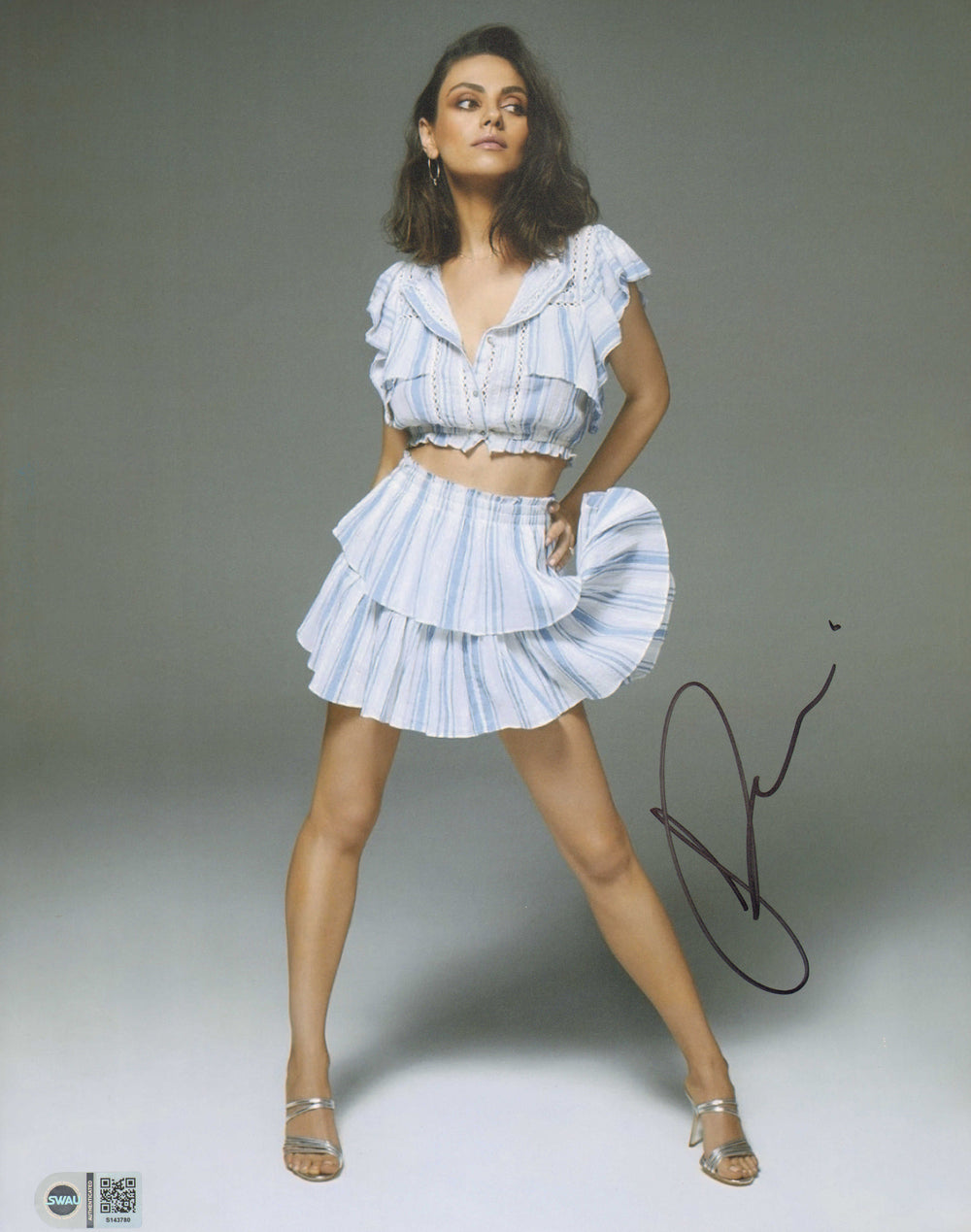 Mila Kunis from That '70s Show, Family Guy, & Forgetting Sarah Marshall Sexy (SWAU) Signed 11x14 Photo