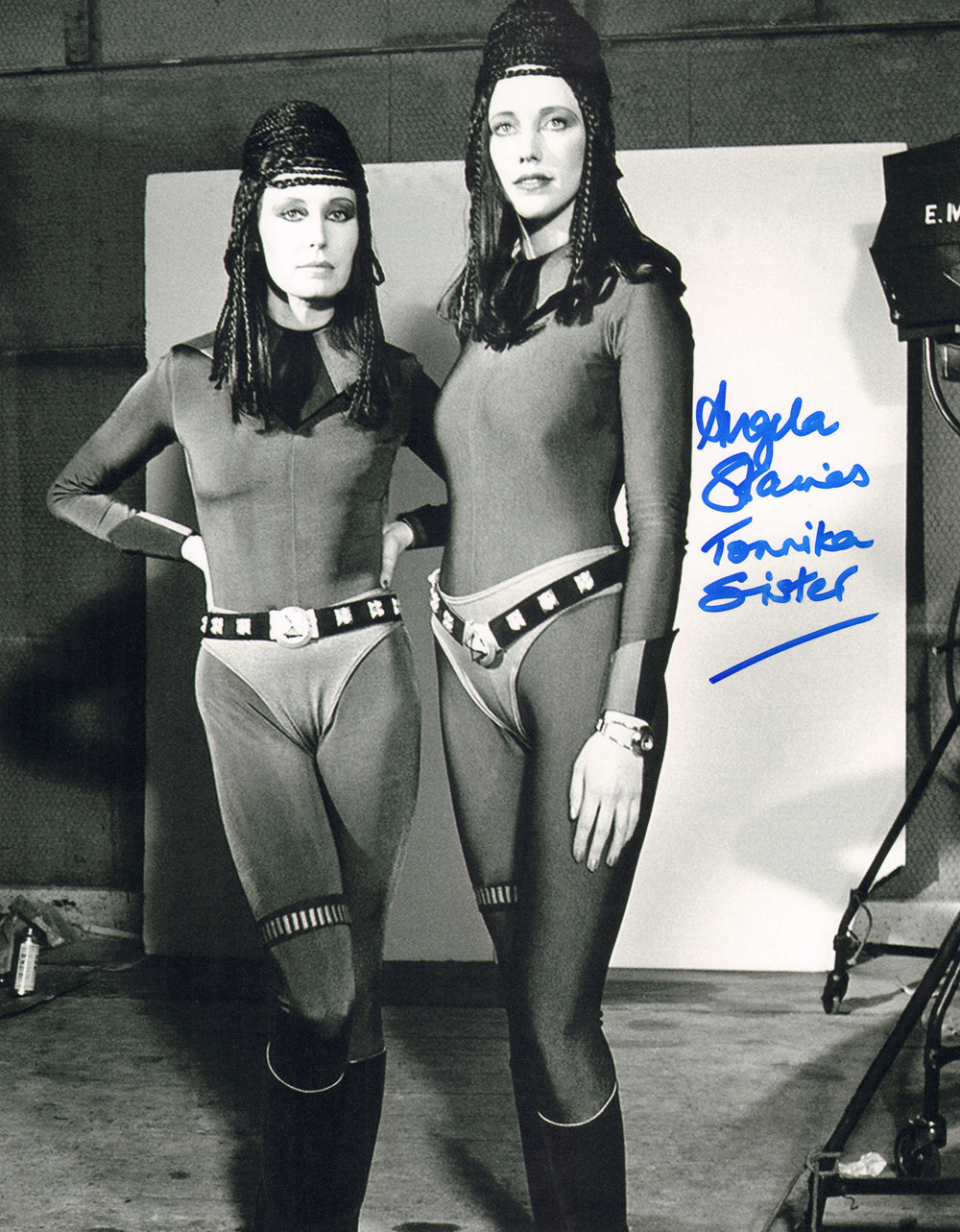 Angela Staines as Tonnika Twin in Star Wars: A New Hope Signed 11x14 Photo with Character Name
