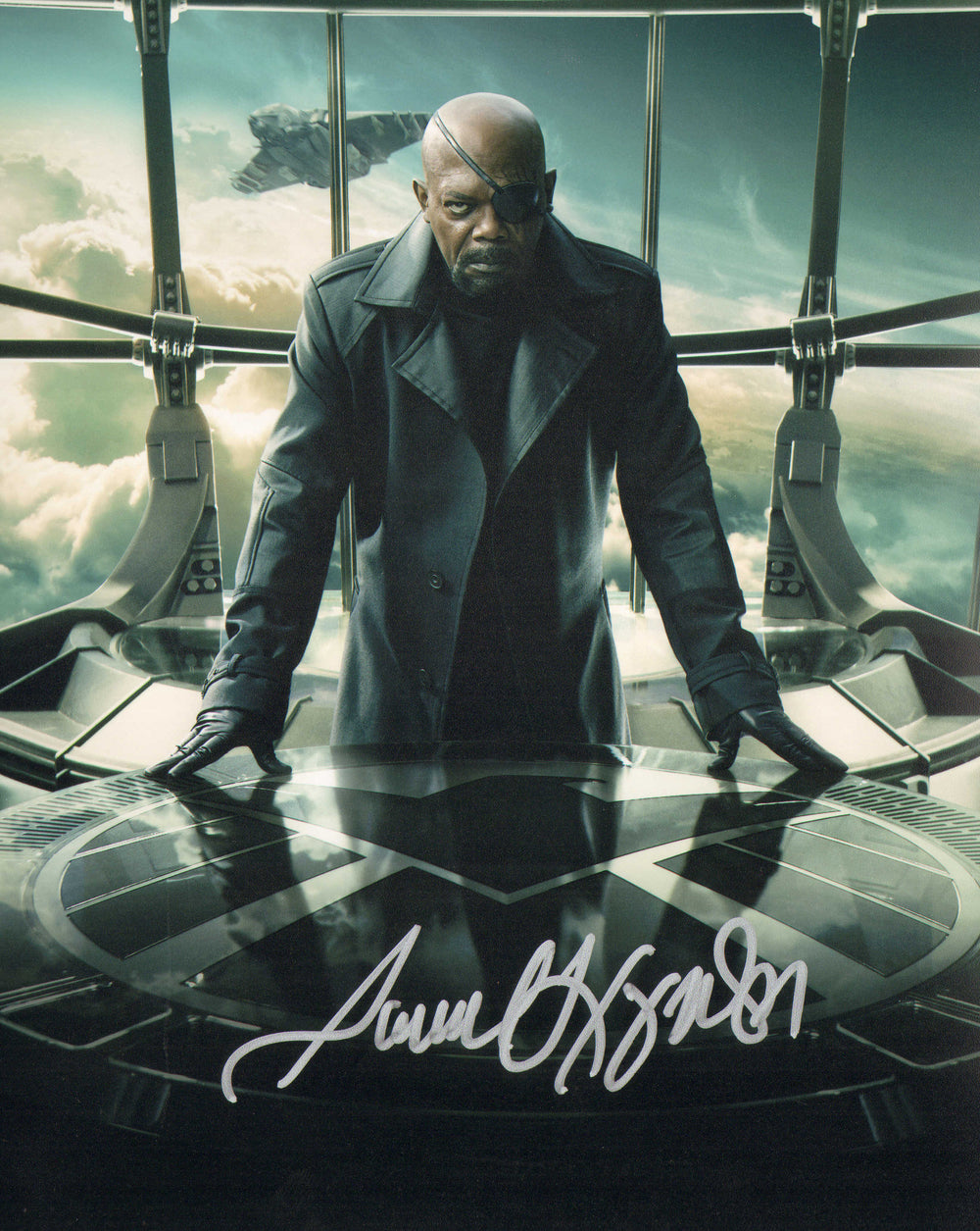 Samuel L. Jackson as Nick Fury in The Avengers (Beckett) Signed 8x10 Photo