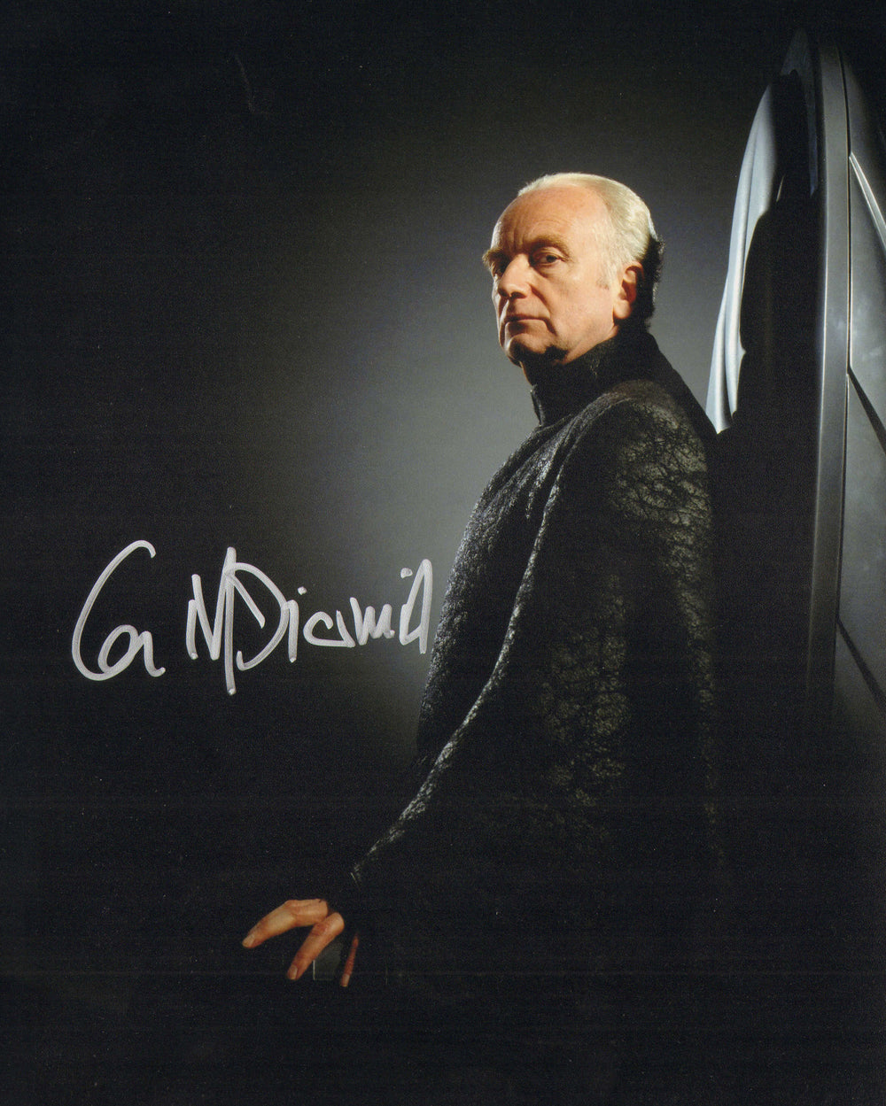 Ian McDiarmid as Emperor Palpatine in Star Wars Episode III: Revenge of the Sith (Beckett) Signed 8x10 Photo