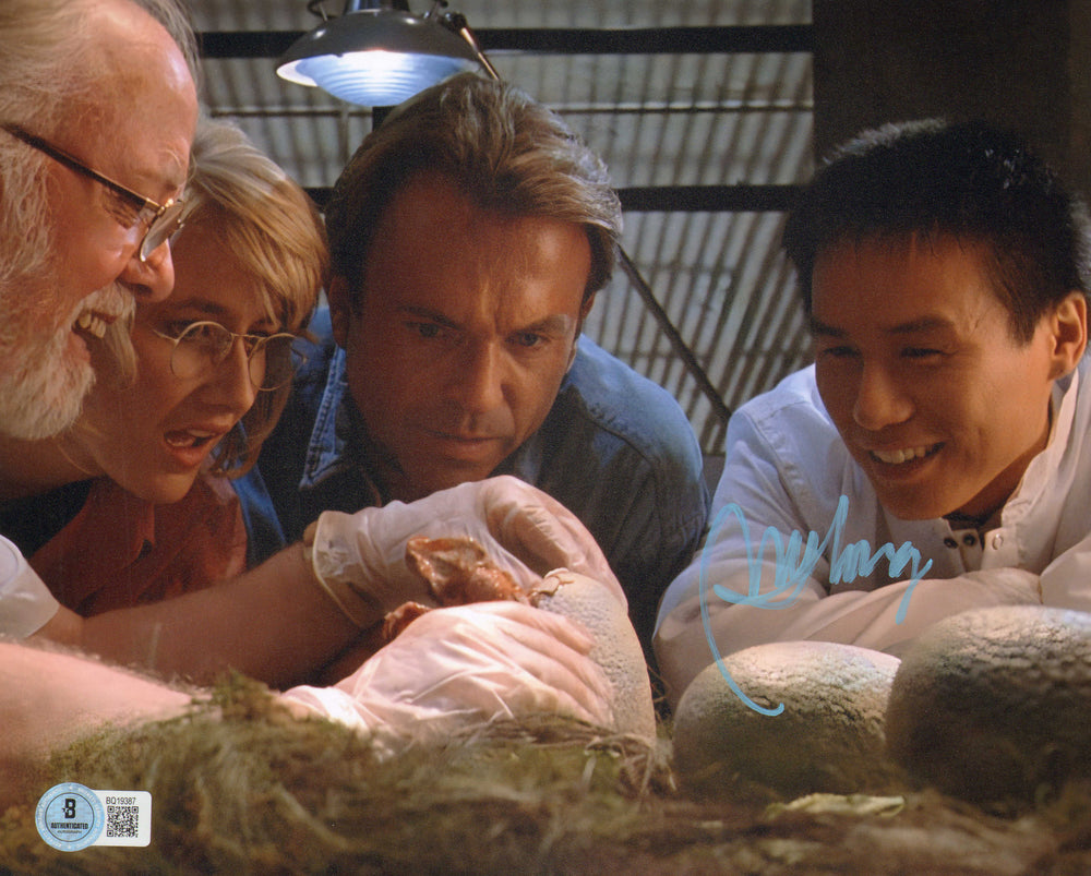 BD Wong as Dr. Henry Wu in Jurassic Park (Beckett) Signed 8x10 Photo