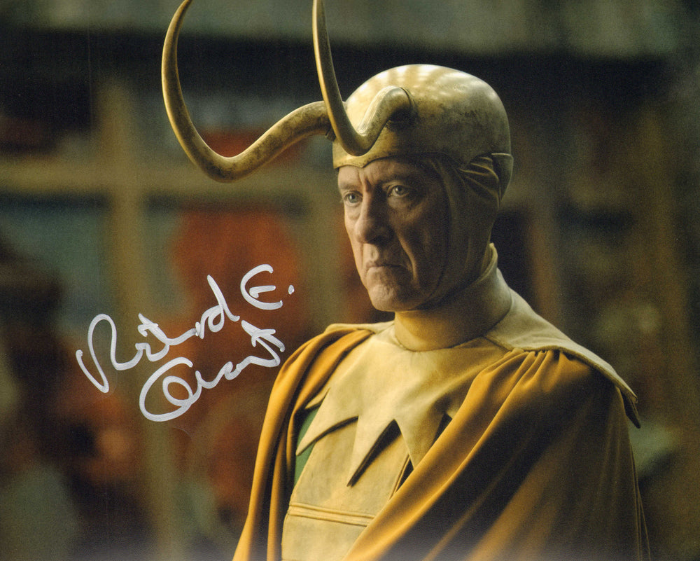 Richard E. Grant as Classic Loki in Loki (Beckett) Signed 8x10 Photo