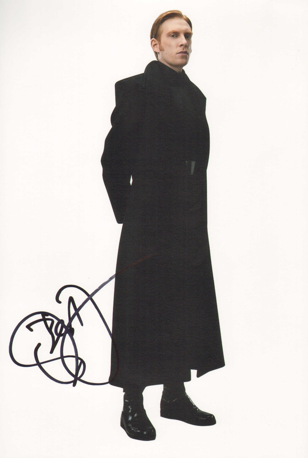 Domhnall Gleeson as General Hux in Star Wars: The Last Jedi Signed 8x12 Photo
