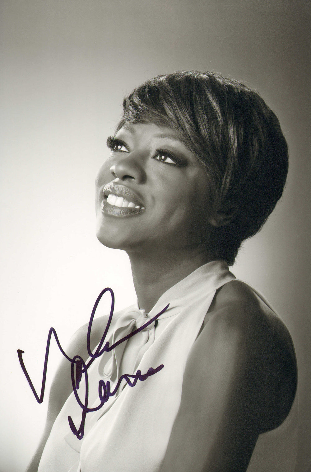 Viola Davis from The Suicide Squad Signed 8x12 Photo