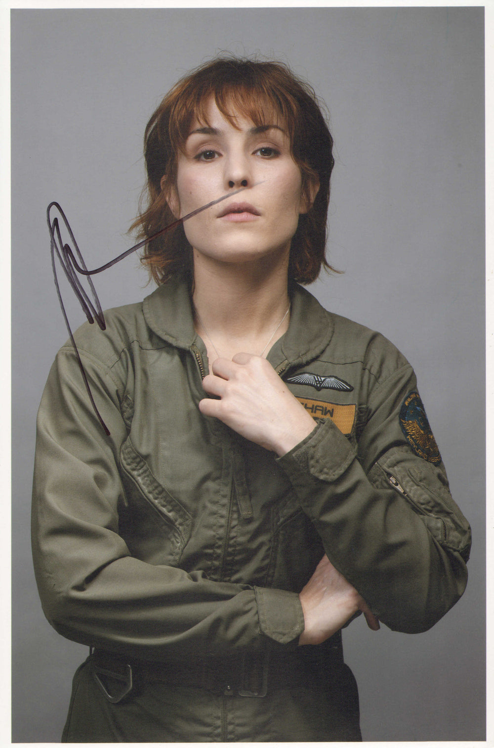 Noomi Rapace as Elizabeth Shaw in Prometheus Signed 8x12 Photo