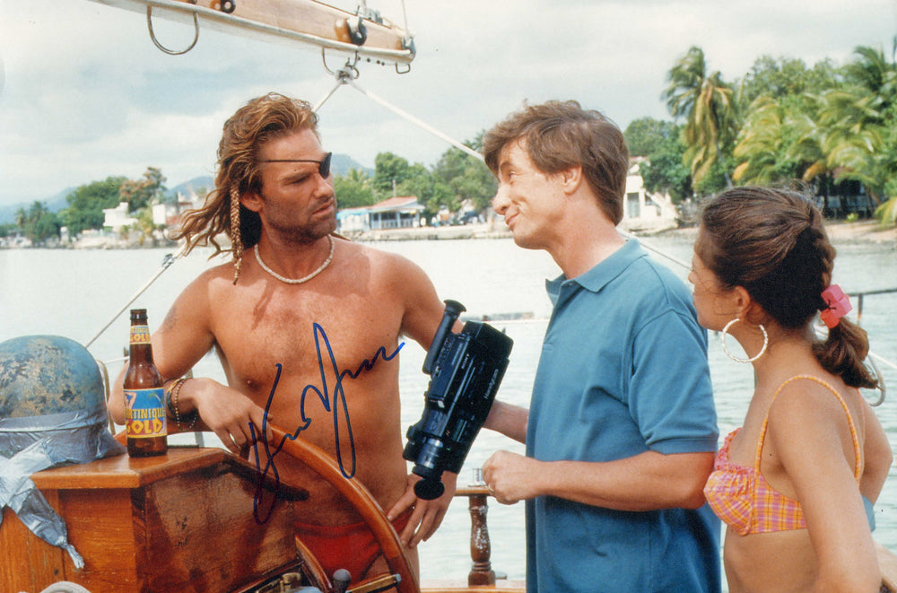 Kurt Russell as Captain Ron in Captain Ron Signed 8x12 Photo