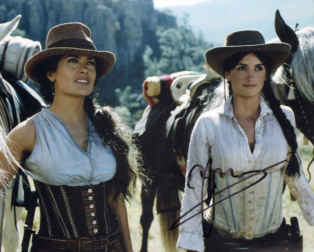 Penélope Cruz as Maria Alvarez in Bandidas Signed 8x10 Photo