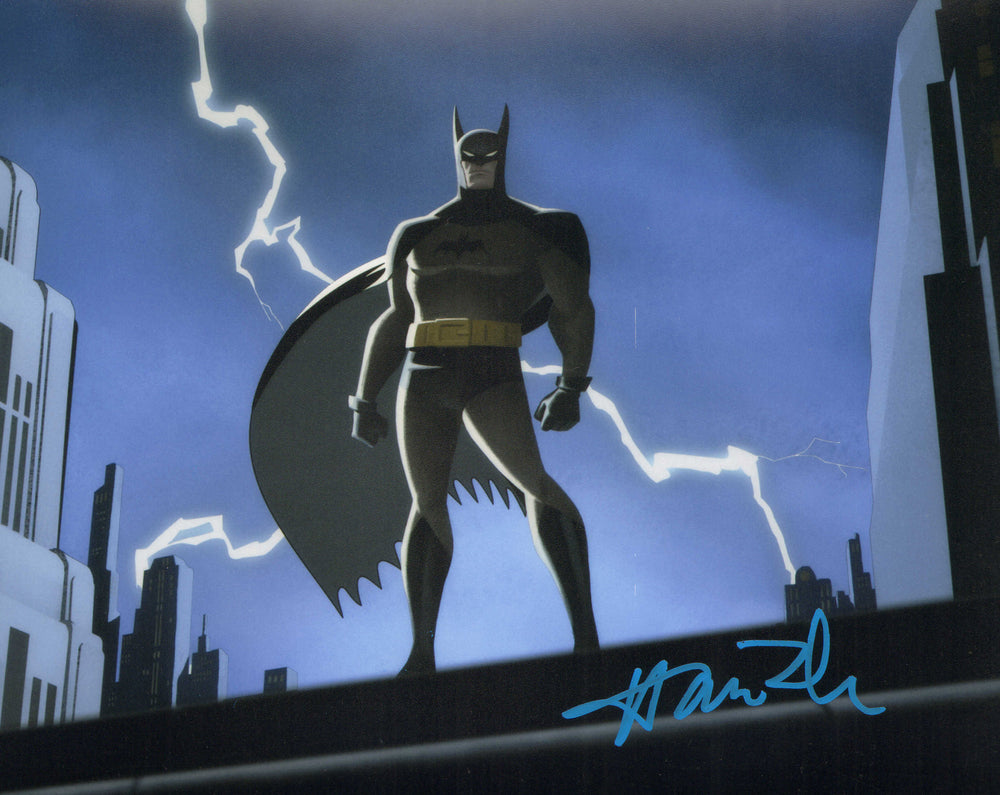 Hamish Linklater as Batman in Batman: Caped Crusader Signed 8x10 Photo