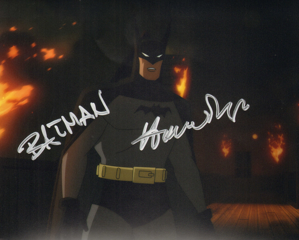 Hamish Linklater as Batman in Batman: Caped Crusader Signed 8x10 Photo with Character Name