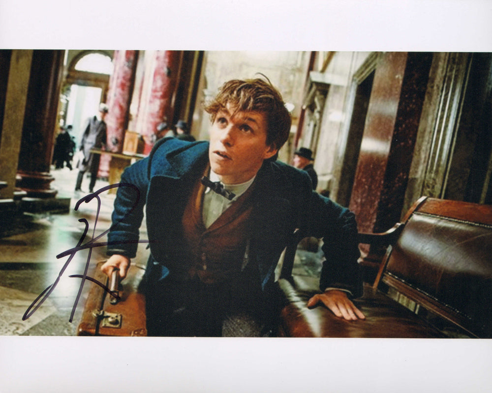 Eddie Redmayne as Newt Scamander in Fantastic Beasts & Where to Find Them Signed 8x10 Photo