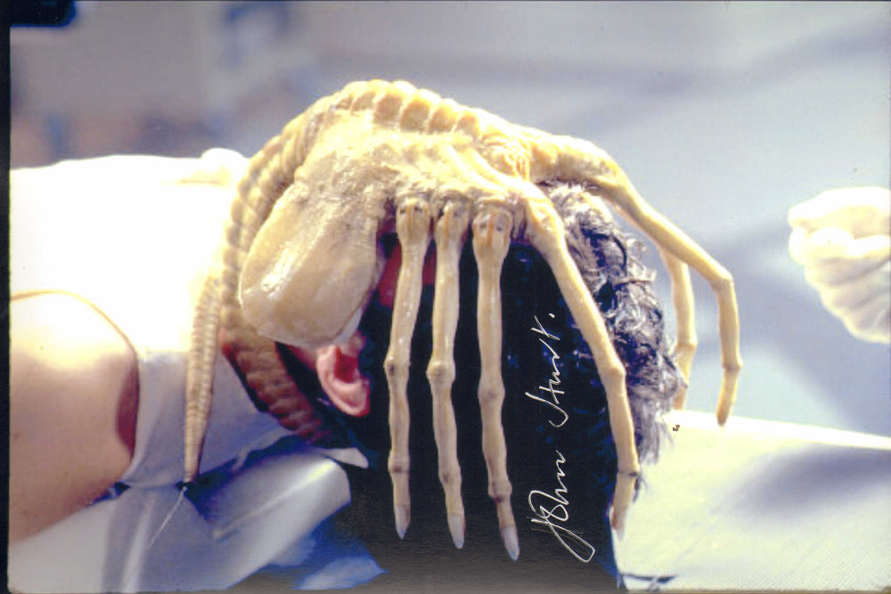 John Hurt as Kane in Alien Signed 6.5x10 Photo