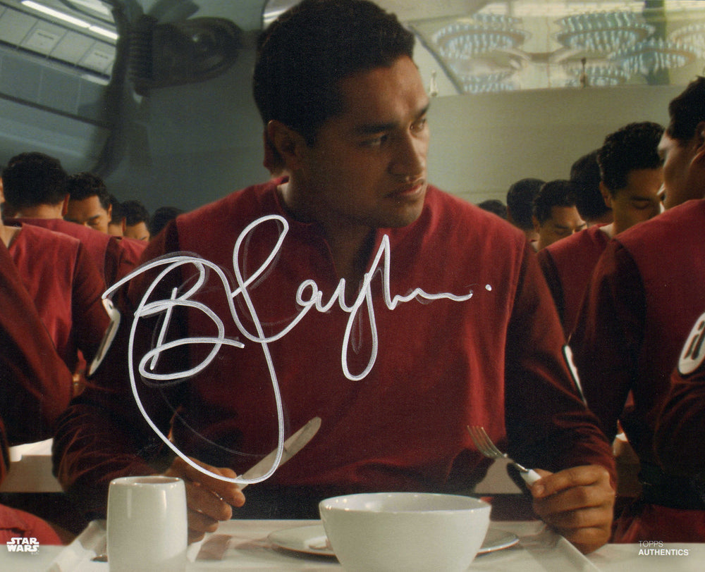 Bodie Taylor as Clone in Star Wars Episode II: Attack of the Clones Signed 8x10 Photo