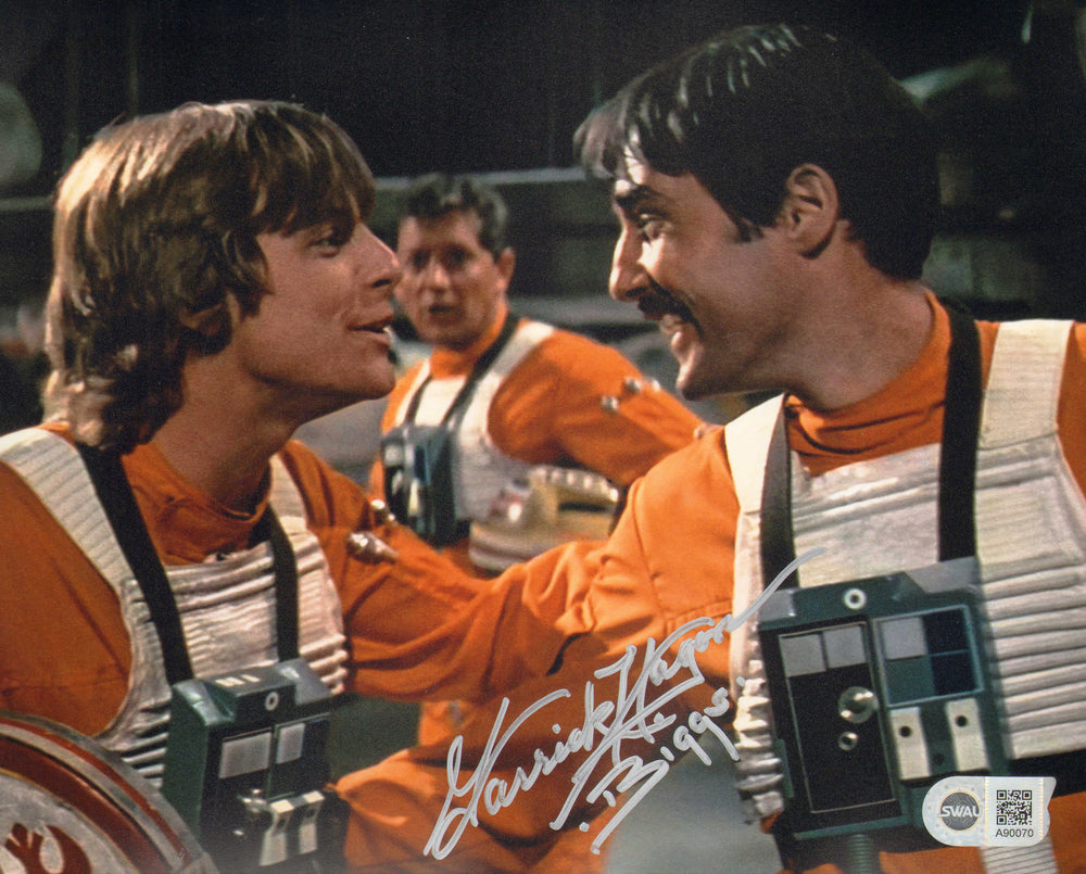 Garrick Hagon as Biggs Darklighter in Star Wars: A New Hope (SWAU) Signed 8x10 Photo with Character Name