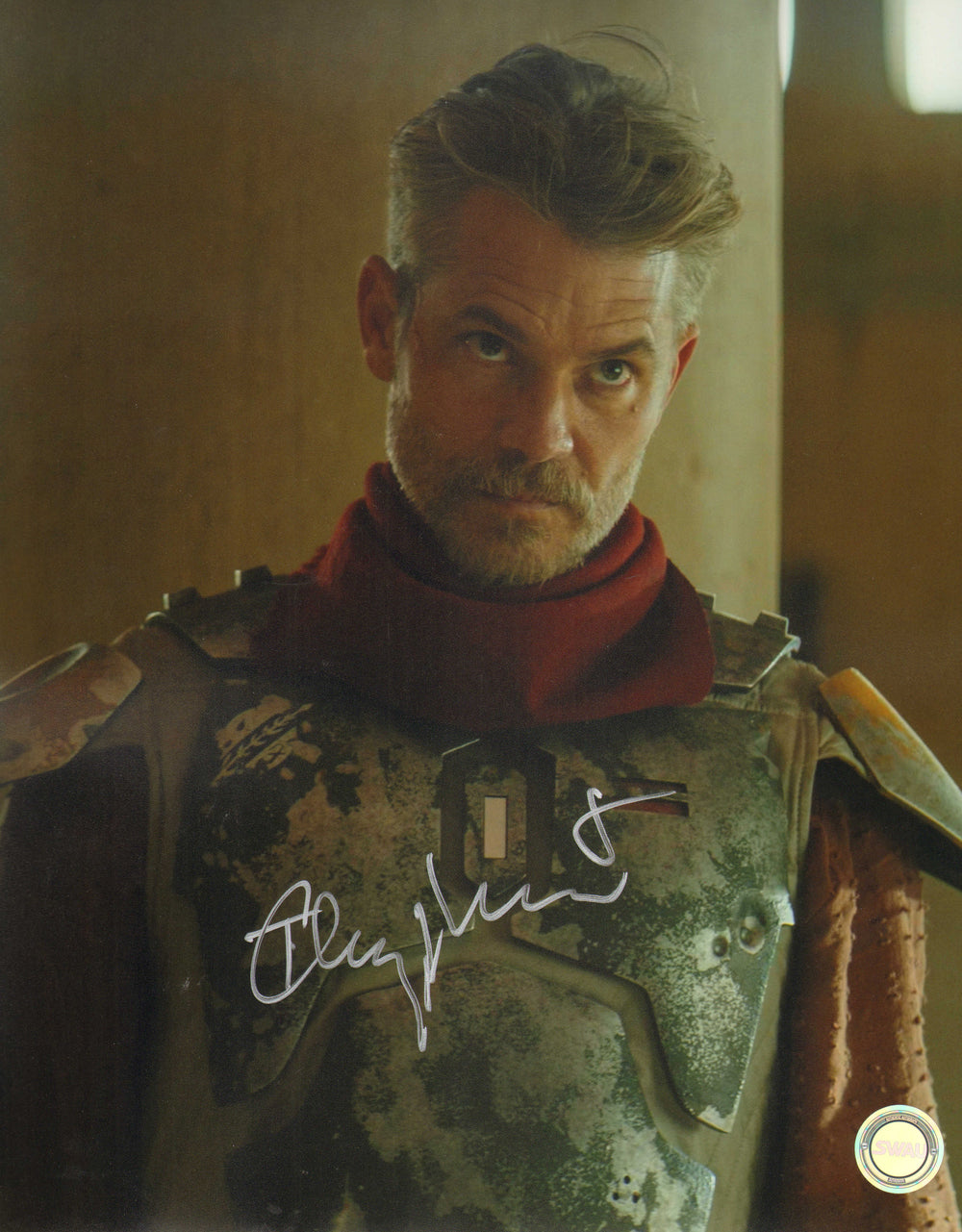 Timothy Olyphant as Cobb Vanth in Star Wars: The Mandalorian (SWAU) Signed 11x14 Photo