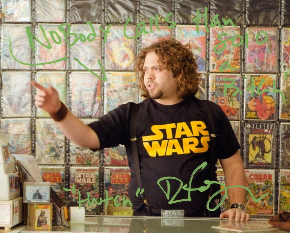Dan Fogler as Hutch in Fanboys Signed 8x10 Photo with Character Name & Quote